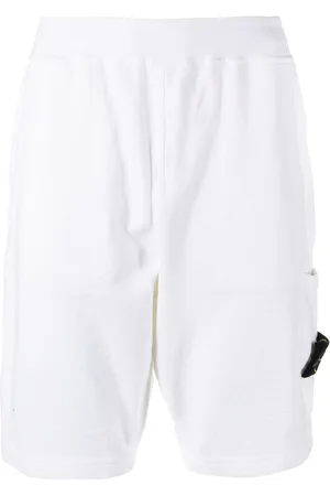Stone Island Side logo-patch shorts