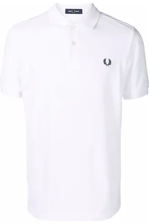 Fred Perry Men Polo Shirts - Embroidered logo polo shirt