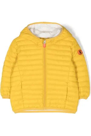 save the duck Logo-detail hooded jacket