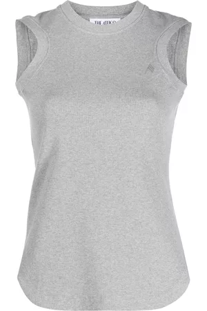 The Attico Reese ribbed tank top
