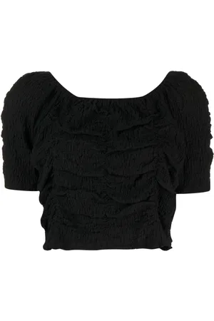 tout a coup Gathered short-sleeve top