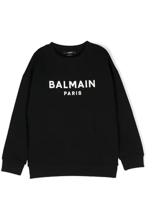 Balmain Logo-print cotton sweatshirt