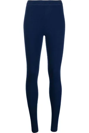 N.PEAL High-waisted knit leggings