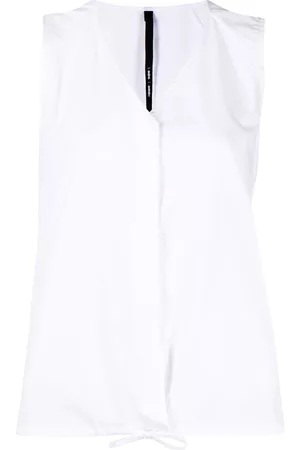SARA LANZI Cotton sleeveless top
