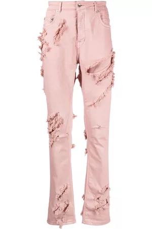 Rick Owens Distressed skinny-fit jeans