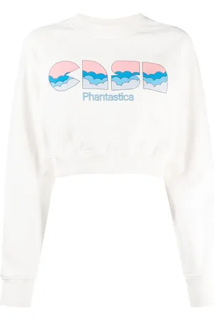 Casablanca Casa Clouds cropped sweatshirt