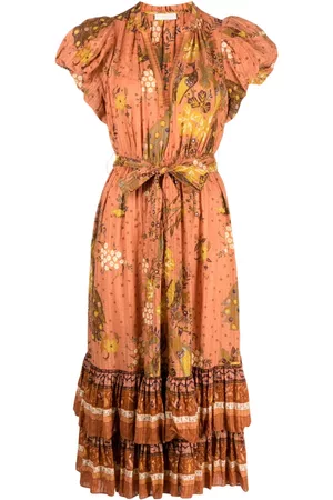 ULLA JOHNSON Remi fully-pleated dress