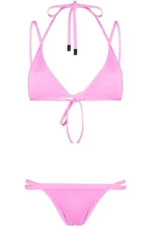 The Attico Strap-detailed bikini set
