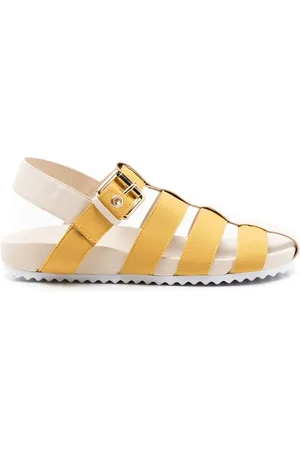 Sarah Chofakian Simpson side-buckle detail sandals