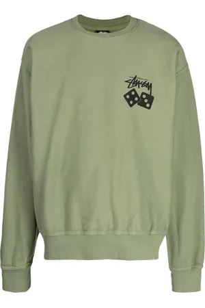 STUSSY Men Sweatshirts - Dice logo-print sweatshirt