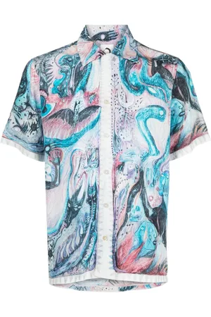 Endless Joy Hypnic Jerk silk shirt