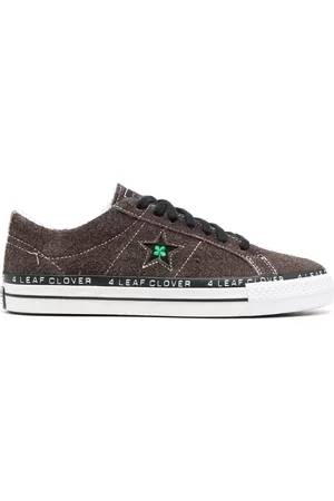 Converse Men Sneakers - Lace-up low-top suede sneakers