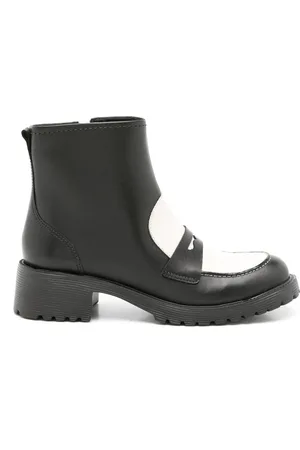 Sarah Chofakian Marcellie two-tone boots