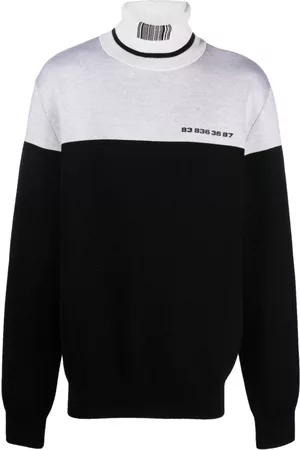 VTMNTS Numbered roll-neck jumper
