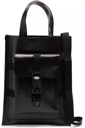 Makavelic Embossed-logo leather shoulder bag