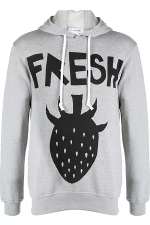 Comme des Garçons Graphic-print cotton hoodie