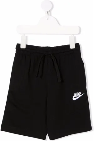 Nike Swoosh-logo cotton-blend track shorts
