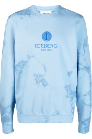Iceberg Embroidered-logo cotton sweatshirt