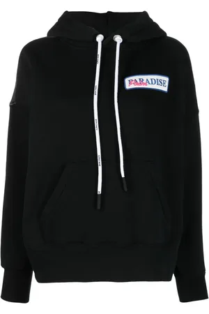 Palm Angels Graphic-print organic cotton hoodie