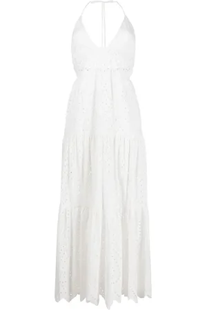 Patrizia Pepe Embroidered cotton dress