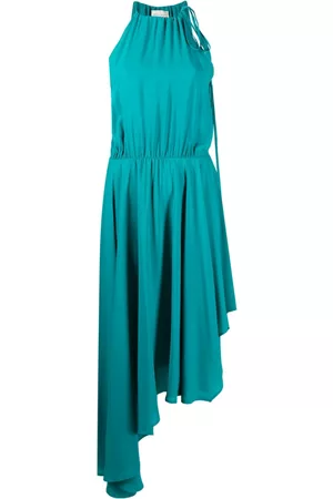 SEMICOUTURE Asymmetric-hem sleeveless dress