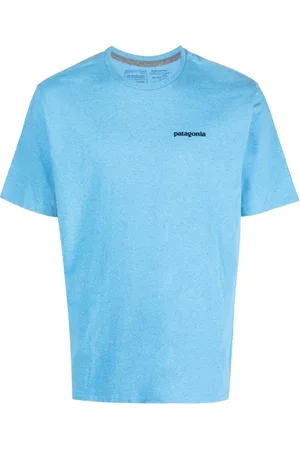 Patagonia Slub-texture logo-print T-shirt