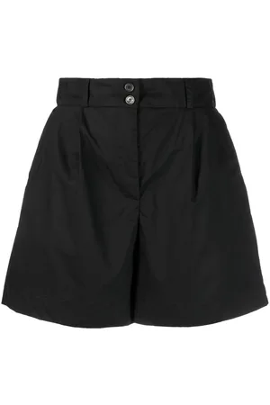 Woolrich Women Shorts - Pleat-detail high-waisted shorts
