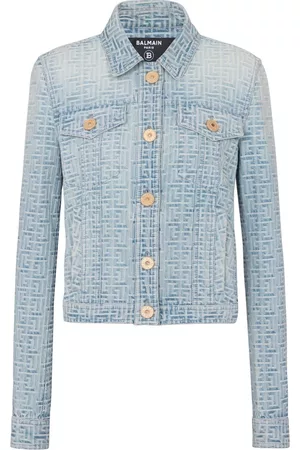 Balmain Denim tweed jacket