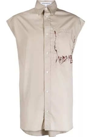 JORDAN LUCA Skulls cotton shirt