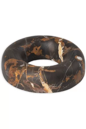 Bloc Medium Marmo Donuts decorative object