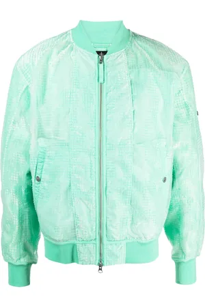 Stone Island Mesh-panel bomber jacket