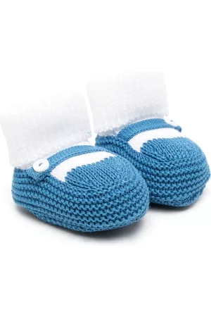 LITTLE BEAR Slip-on knitted pre-walkers