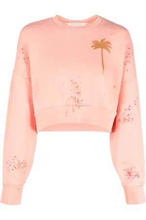 Palm Angels PXP Palm Tree-print sweatshirt