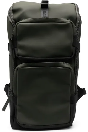 Rains Men Rucksacks - Trail Cargo faux-leather backpack