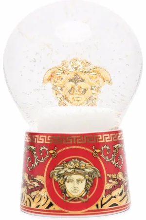 VERSACE Medusa snow globe