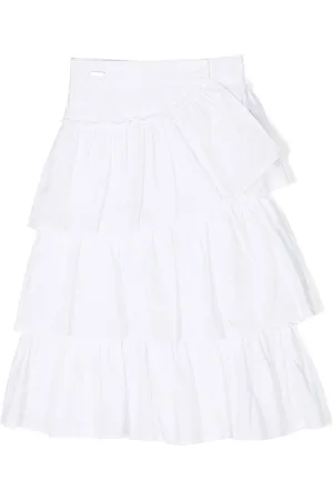 MONNALISA Ruffle tiered skirt