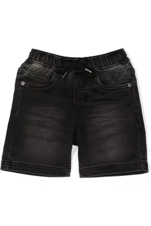 Molo Cotton-blend denim shorts