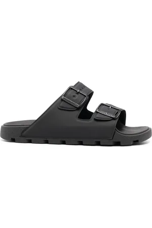 Woolrich Women Sandals - Double-buckle open-toe slides