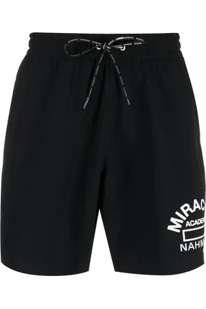 Nahmias Logo-print swim shorts