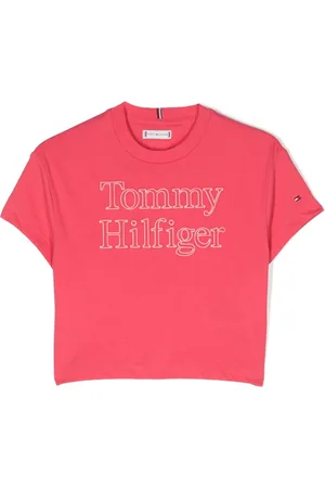 Tommy Hilfiger Front embroidered-logo T-shirt