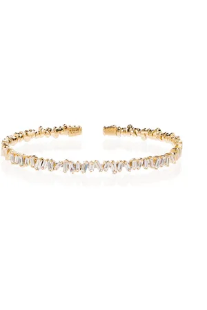 Suzanne Kalan 18kt yellow fireworks bangle