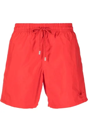 Vilebrequin Men Swim Shorts - Logo-patch swim shorts