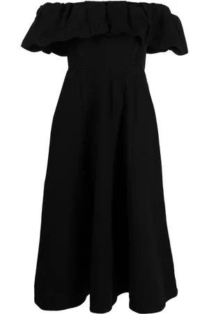 SEA Leona cotton midi dress