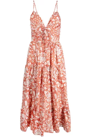 ULLA JOHNSON Phoebe floral-print midi dress