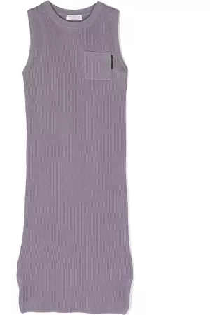 Brunello Cucinelli Sleeveless knitted dress