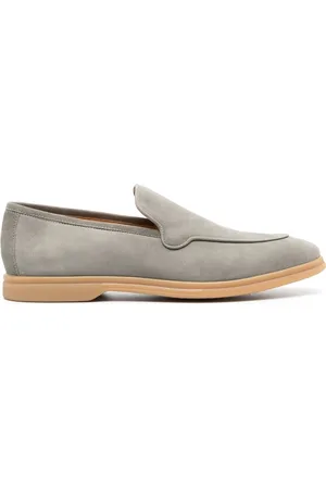 ELEVENTY Men Loafers - Almond-toe slip-on loafers