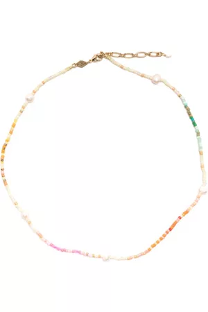 Anni Lu Rainbow Nomad beaded necklace