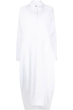 Jil Sander Baggy-fit shirt maxi dress