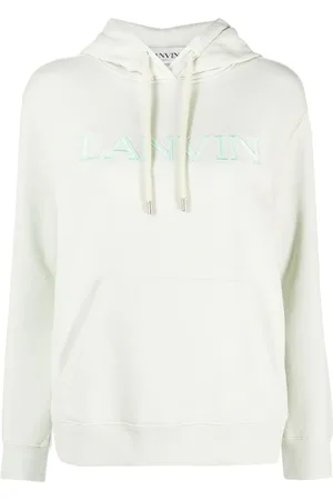 Lanvin Logo-embroidered hoodie