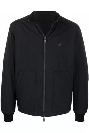 Emporio Armani Quilted panel bomber jacket